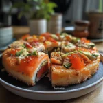 Sushi pizza