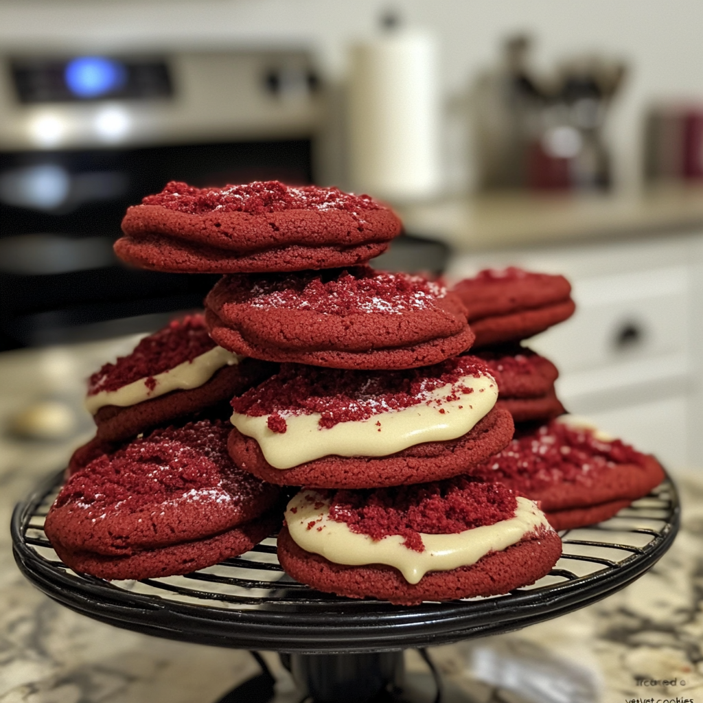 red velvet cookies